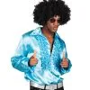 Chemise Disco Turquoise
