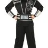 Déguisement Ninja Noir Argent
