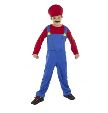 Déguisement Plombier Rouge 1 Déguisement Plombier Rouge