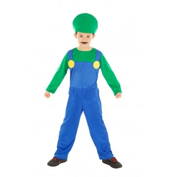 Déguisement Plombier Vert 1 Déguisement Plombier Vert