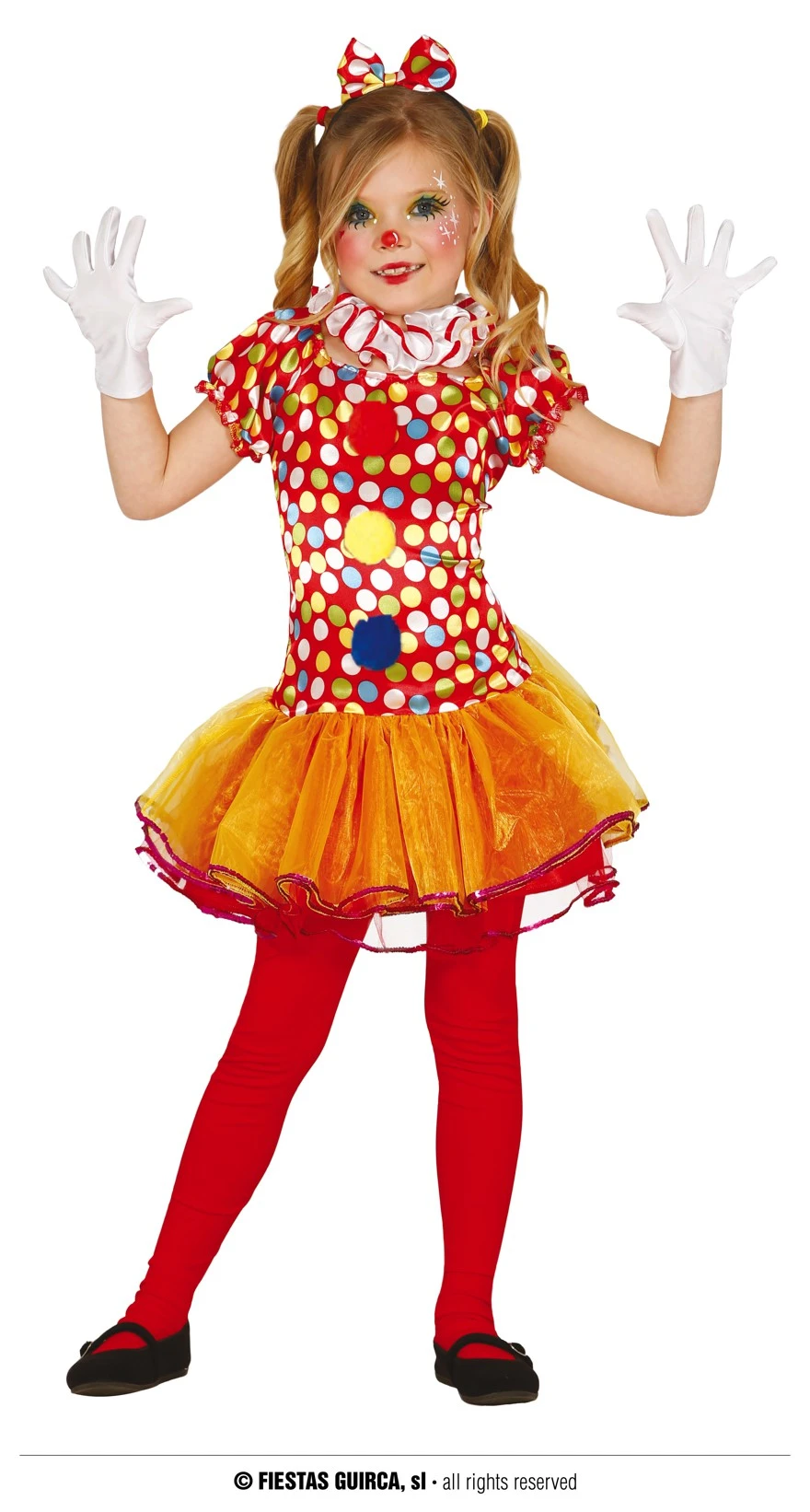 Déguisement Robe Clown 1 Déguisement Robe Clown