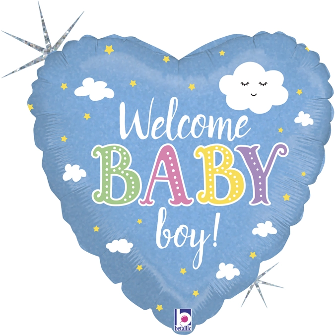 Ballon Welcome Baby By 1 Ballon Welcome Baby By
