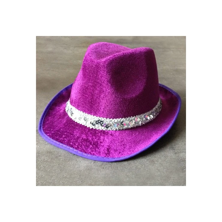 Borsalino Velours Violet 1 Borsalino Velours Violet