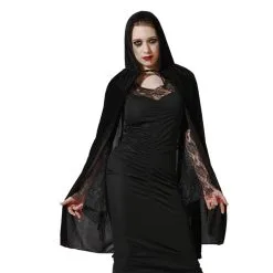 Cape Velours Noire