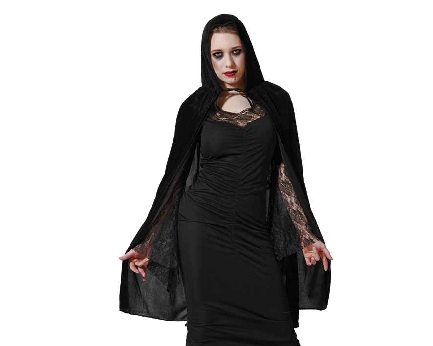 Cape Velours Noire 1 Cape Velours Noire