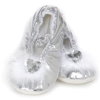 Chaussons De Princesse Argentés