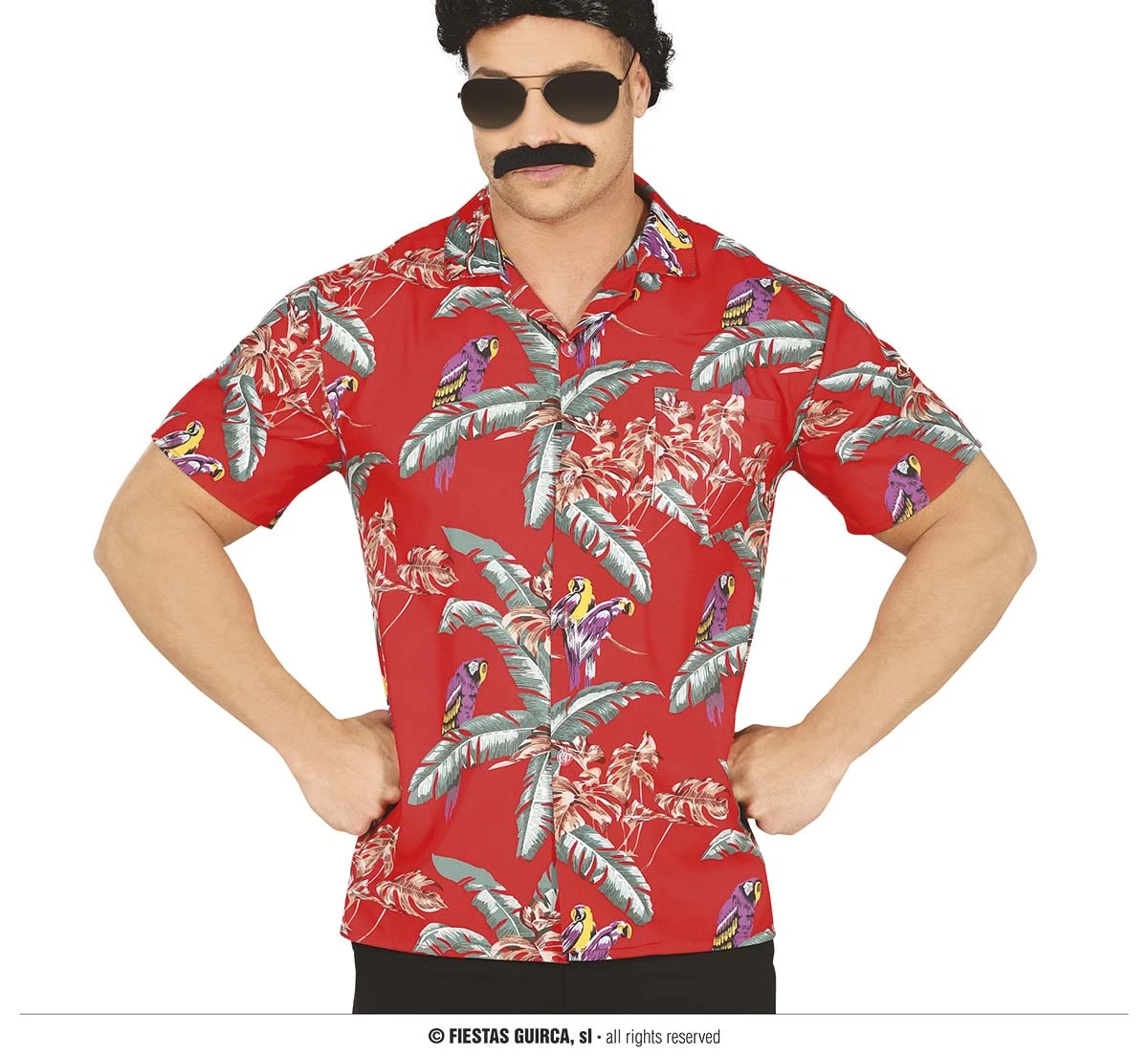 Chemise Hawaï Perroquet 1 Chemise Hawaï Perroquet