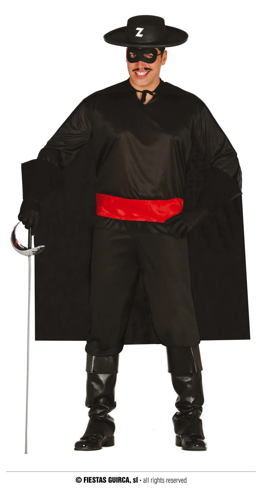 Déguisement Cavalier Noir 1 Déguisement Cavalier Noir
