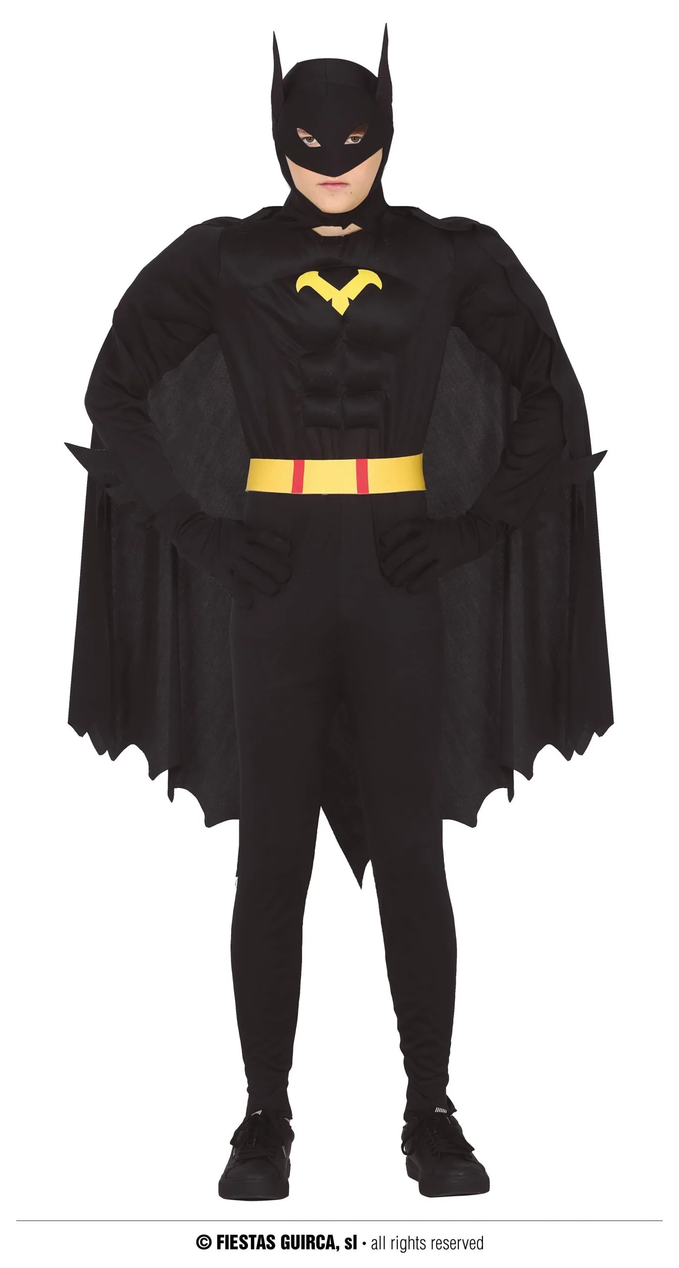 Déguisement Héros Noir 1 Déguisement Héros Noir