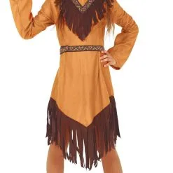 Déguisement Indienne Marron