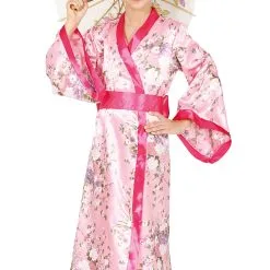 Déguisement Kimono Rose