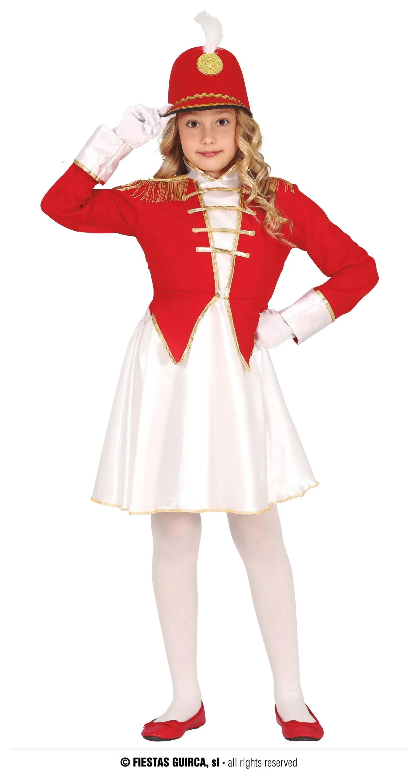 Déguisement Majorette Rouge 1 Déguisement Majorette Rouge