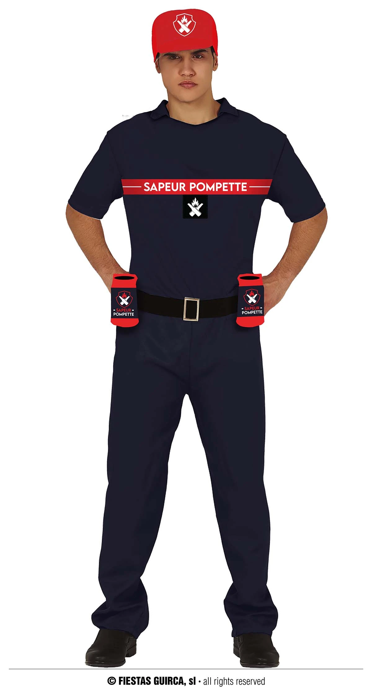 Déguisement Sapeur Pompette 1 Déguisement Sapeur Pompette