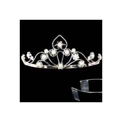 Diadème Strass Argent