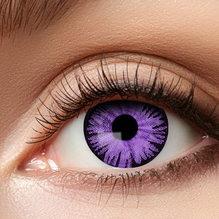 Lentilles Big Eye Purple 3 Mois 1 Lentilles Big Eye Purple 3 Mois