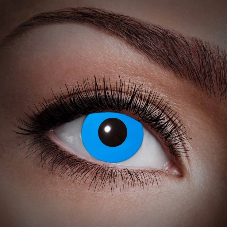 Lentilles Bleues Fluo 1 An 1 Lentilles Bleues Fluo 1 An