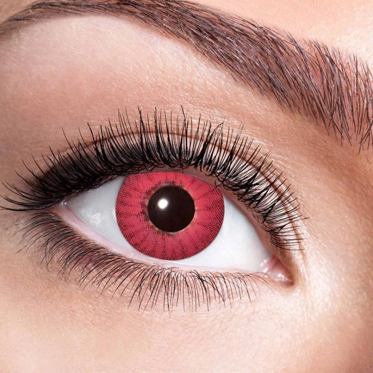 Lentilles Electro Red 3 Mois 1 Lentilles Electro Red 3 Mois