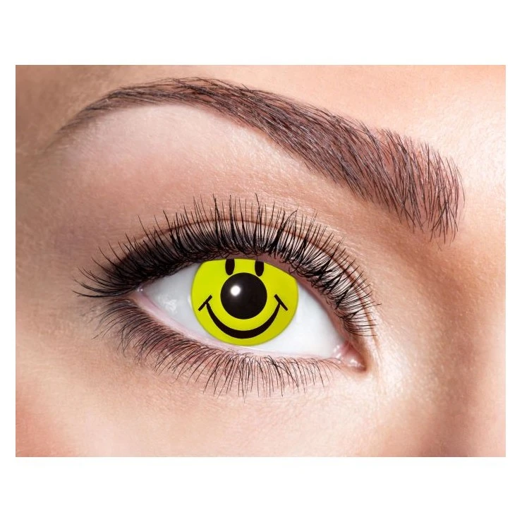 Lentilles émoticône Smiley 1 An 1 Lentilles émoticône Smiley 1 An