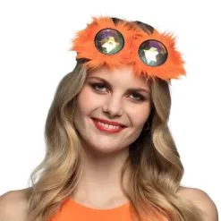 Lunettes Rave Party Orange -Accessoires vestimentaires lunettes rave party orange 3