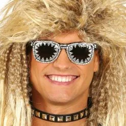 Lunettes Rock'n Roll Noir & Argent