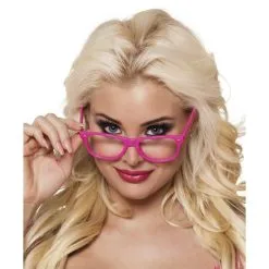 Lunettes Rose Fluo X4