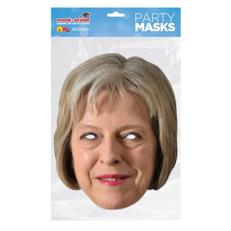Masque Carton Theresa May 1 Masque Carton Theresa May