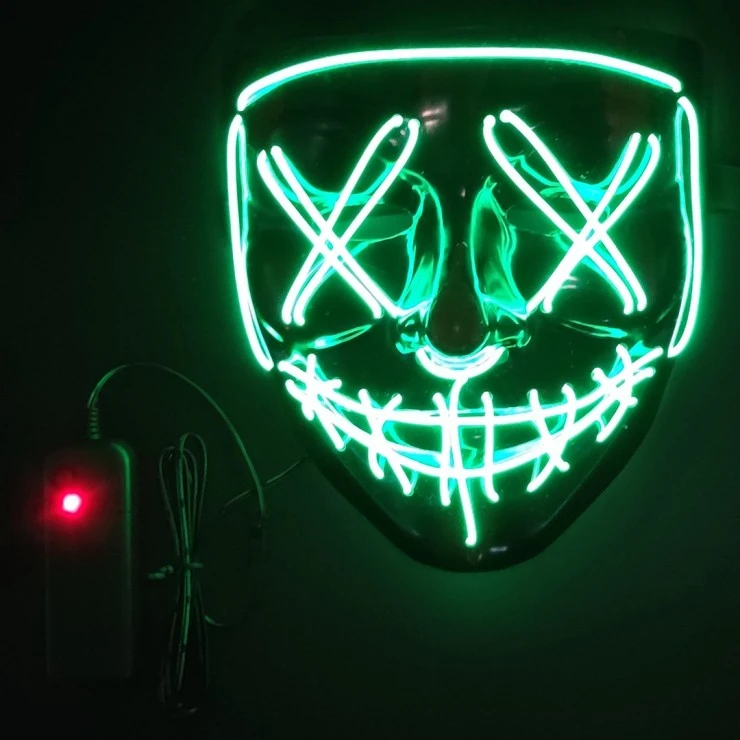 Masque Led Halloween 2 Masque Led Halloween – Image 2