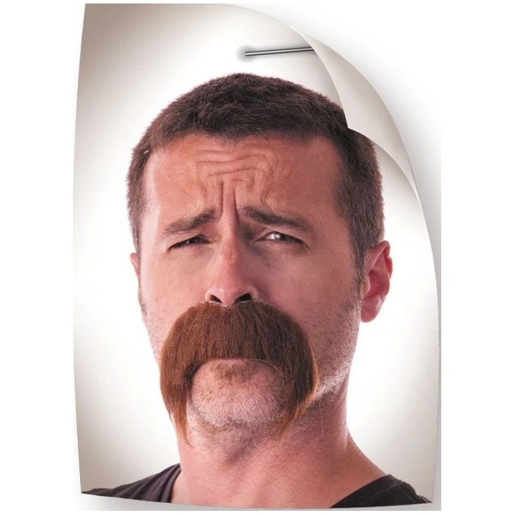 Moustache Kéké Brune 1 Moustache Kéké Brune