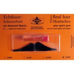 Moustache Menjou Noire Luxe