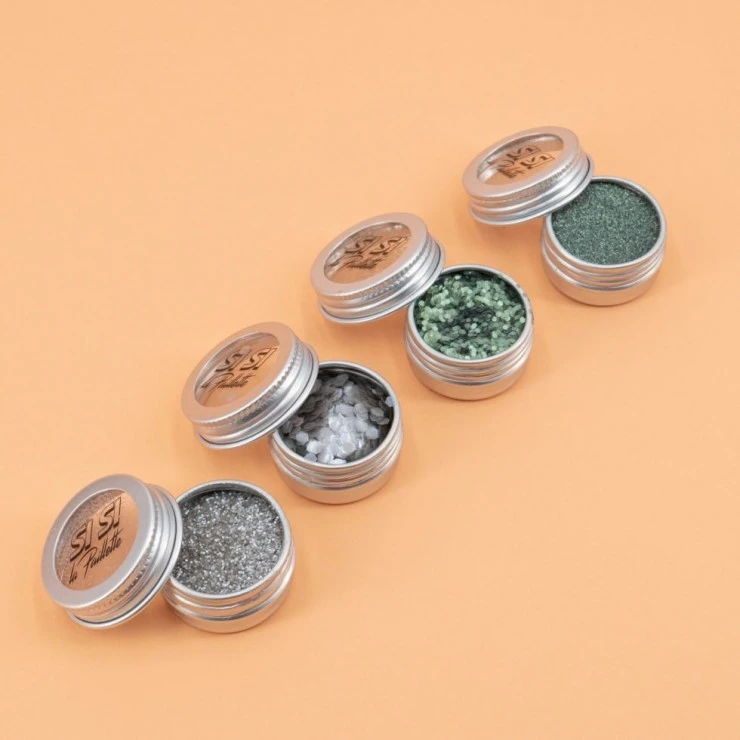 Paillettes épaisses Pure Argenté 1 Paillettes épaisses Pure Argenté