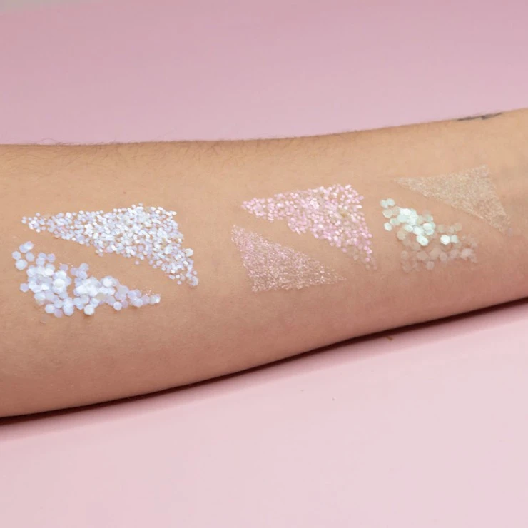 Paillettes épaisses Pure Opale Vert 1 Paillettes épaisses Pure Opale Vert