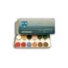 Palette Aquacolor Kryolan 12 Couleurs