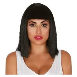 Perruque Carré Mi-long Noir