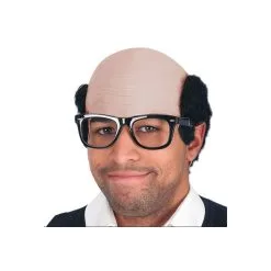 Chauve Avec Lunettes