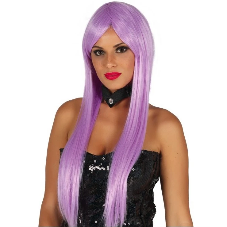 Perruque Lilas Extra Longue 1 Perruque Lilas Extra Longue
