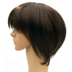 Perruque Sharon Brune 5 Perruque Sharon Brune -Accessoires vestimentaires perruque sharon brune 2