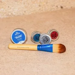 Pinceau Moyen En Bambou Pour Paillettes