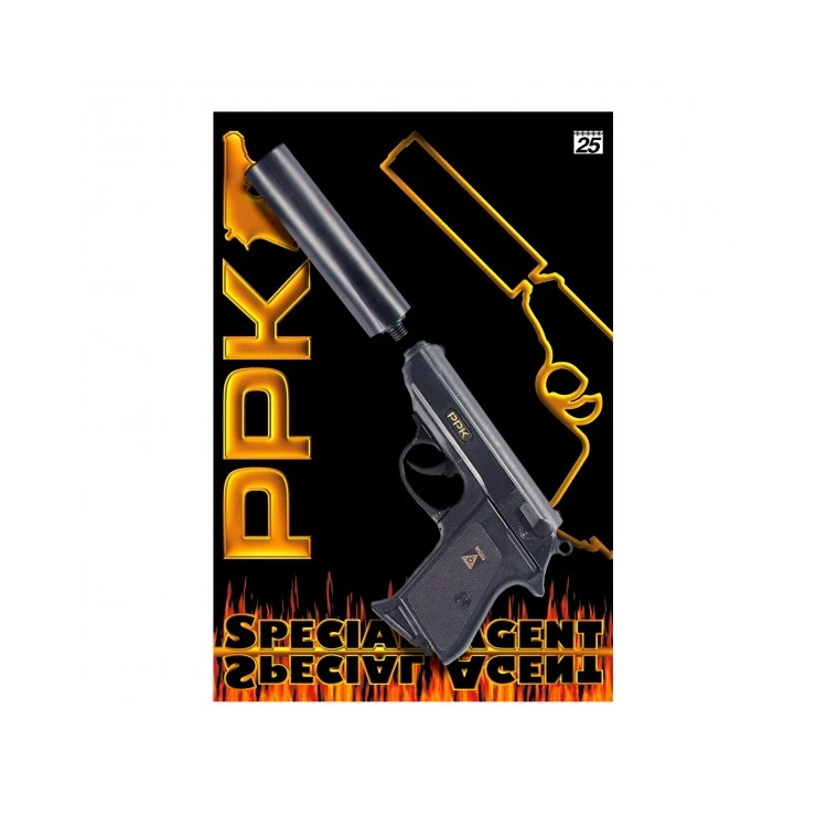 Pistolet PPK Avec Silencieux 2 Pistolet PPK Avec Silencieux – Image 2